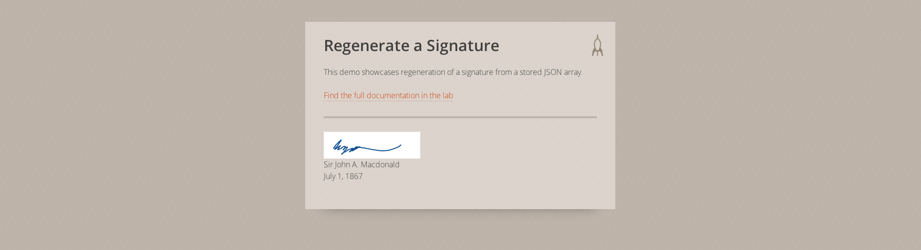Signature pad